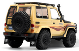 RC 1/10 Truck Body TOYOTA LAND CRUISER LC71 INTRUDER 2-Door 285mm -YELLOW-