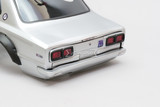 RC 1/10 BODY Shell NISSAN SKYLINE 2000 GT-R *FINISHED* -SILVER-