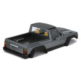 RC 1/10 Truck Body Shell JEEP CHEROKEE PICK UP Hard Body 313mm -GUN METAL-