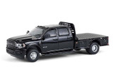 GL 1/64 DODGE RAM 3500 FLATBED TRUCK Dually Drivers Series 16 -BLACK-