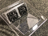 SRC 1/10 Scale COOLER FAN V2 (2pcs) -BLACK-