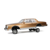 RC 1/10 Car BODY Shell 1987 Chevy CAPRICE Classic Low Rider *FINISHED* -GOLD-