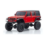 Kyosho RC 1/28 Mini Z Body JEEP WRANGLER RUBICON -RED- #MXB01R