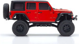 Kyosho RC 1/28 Mini Z Body JEEP WRANGLER RUBICON -RED- #MXB01R