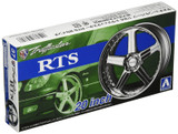 Aoshima 1/24 TRAFFICSTAR RTS 20" Inch Model Wheel Set (4PCS)
