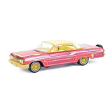 GL 1/64 CHEVY IMPALA 1963 Low Rider Michael Heralda Die Cast -RED-