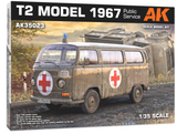 Ak Interactive 1/35 T2 MODEL 1967 Public Service EMS Plastic Model Kit #AK35023