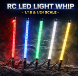 RC 1/10 LED Whip LIGHT Flexible Antenna -GREEN-