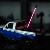RC 1/10 LED Whip LIGHT Flexible Antenna -ICE BLUE-