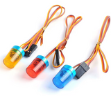 RC 1/10 Flashing LED Beacon LIGHT Police EMS Roof Top *SMALL* -RED-