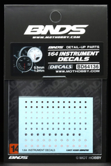 1/64 Scale INSTRUMENT GAUGE DECALS For Diecast Models #BD64136