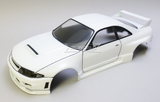 1/10 RC Car Clear Body Shell Nissan Skyline R33 257mm Drift Touring