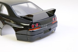 RC 1/10 Scale Body NISSAN SKYLINE R33 Painted Shell 257mm -BLACK-
