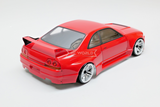 Custom RC 1/10 Drift NISSAN SKYLINE R33 AWD Belt CAR *RTR* -BLACK-