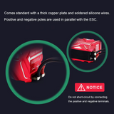 Rocket SUPER CAPACITOR Storage Master For Brushless Motors -RED-