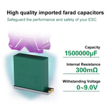 Rocket SUPER CAPACITOR Storage Master For Brushless Motors -BLACK-