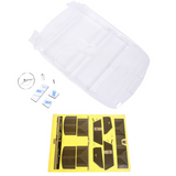 RedCat INTERIOR COCKPIT For 1965 Chevy Impala Low Rider CLEAR Lexan #RER40173