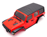 RC 1/18 Truck Body JEEP WRANGLER Hard Body 155mm For Traxxas TRX4M -RED-
