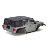 RC 1/18 Truck Body JEEP WRANGLER Hard Body 155mm For Traxxas TRX4M -GRAY-