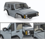 RC 1/18 Truck Body JEEP CHEROKEE Hard Body 155mm For Traxxas TRX4M -WHITE-