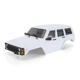 RC 1/18 Truck Body JEEP CHEROKEE Hard Body 155mm For Traxxas TRX4M -WHITE-