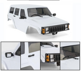 RC 1/18 Truck Body JEEP CHEROKEE Hard Body 155mm For Traxxas TRX4M -WHITE-