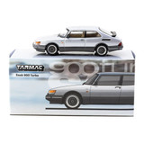 Tarmac 1/64 SAAB 900 TURBO Diecast Model Car -SILVER-