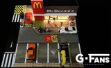 G Fans 1/64 Diorama MCDONALDS BUILDING LOT #710033