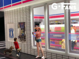 G Fans 1/64 Diorama LAWSON CONVENIENCE STORE DIORAMA W/ LED #710024