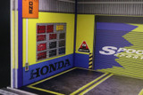G Fans 1/64 Diorama HONDA SPOON RACING Garage W/ LED #710023