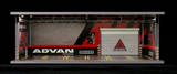 G Fans 1/64 Diorama ADVAN GARAGE W/ LED #710008