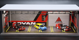 G Fans 1/64 Diorama ADVAN GARAGE W/ LED #710008