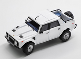 1/64 LAMBORGHINI LM002 SUV Die Cast Model Truck -WHITE-