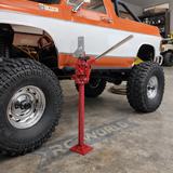 RC 1/10 Scale MECHANICAL LIFT JACK All METAL Lift -RED-