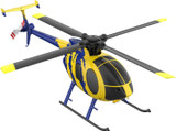 RC 1/48 Helicopter HUGHES MD500 W/ Gyro W/Optical Flow 2.4ghz -RTF- *Y/B*