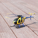 RC 1/48 Helicopter HUGHES MD500 W/ Gyro W/Optical Flow 2.4ghz -RTF- *Y/B*
