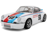 HPI 1/10 RC Car BODY 1973 PORSCHE 911 Brumos Carrera -PAINTED- *WHITE* #160789