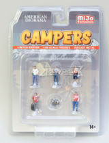 American Diorama 1/64 CAMPERS Camping Die Cast FIGURES 