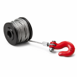 1/10 Winch Servo DRUM - CABLE- HOOK For 360 Degree Rotation Servo 25T -BLACK-