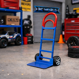 1/10 Scale METAL DOLLY W/ Wheels -BLUE-