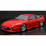 ABC 1/10 RC Car Body NISSAN 180SX  -CLEAR- #67137