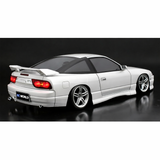 ABC 1/10 RC Car Body NISSAN 180SX  -CLEAR- #67137
