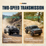 FMS RC 1/24 TOYOTA TACOMA Truck 4X4 2-Speed *RTR* -RED-