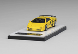 MT 1/64 LAMBORGHINI DIABLO SV w/ Pop Up/Interior/Engine Die Cast Model -YELLOW-