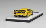 MT 1/64 LAMBORGHINI DIABLO SV w/ Pop Up/Interior/Engine Die Cast Model -YELLOW-