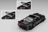 MT 1/64 ACURA NSX Wide Body w/ Pop Up/Interior/Engine Die Cast Model Car -BLACK-