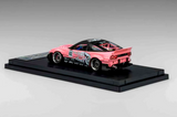 MT 1/64 NISSAN 180SX Rocket Bunny w/ Pop Up/Interior/Engine Die Cast -PINK-