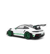Norev 1/18 PORSCHE 911 GT3 RS Weissach 2022 Model Car -WHITE/GREEN-