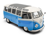 1/18 VW BUS VOLKSWAGEN T1 SAMBA 1962 Model Car -BLUE-