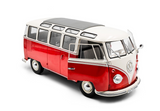 1/18 VW BUS VOLKSWAGEN T1 SAMBA 1962 Model Car -RED-